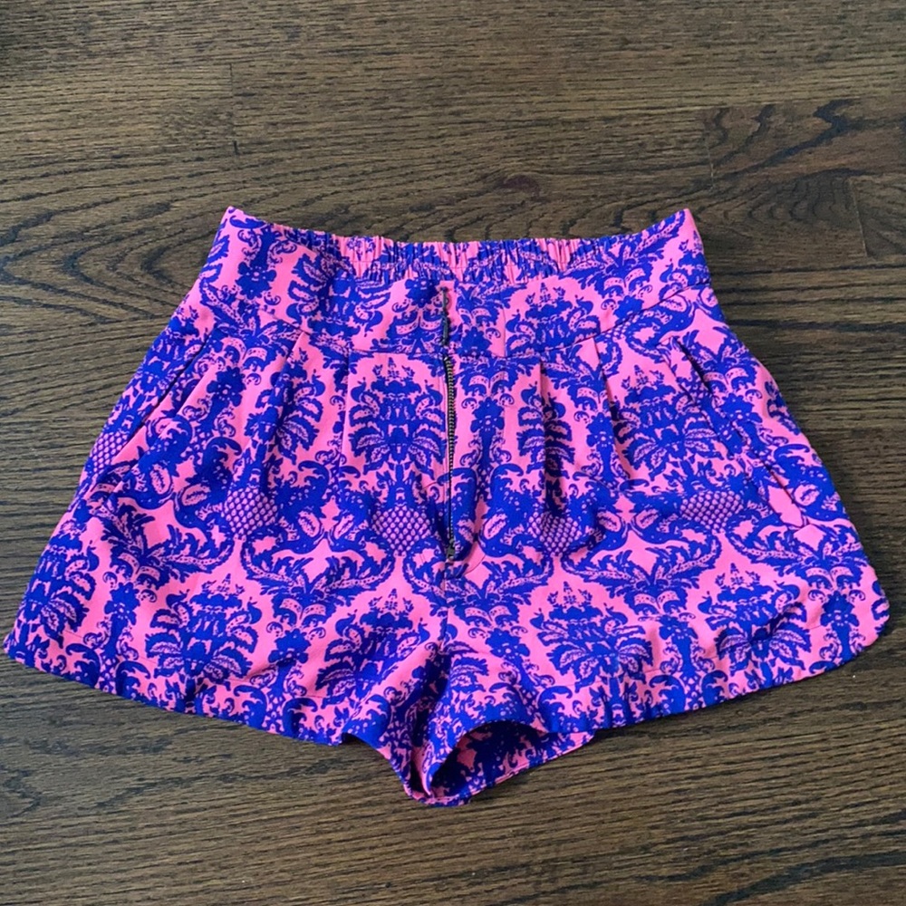 Pim + Larkin XS bright colored shorts